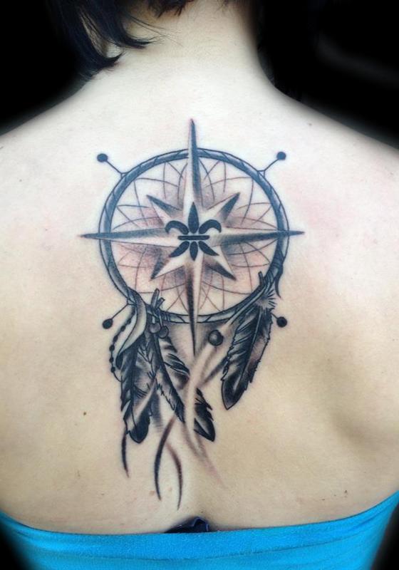 Off the Map Tattoo Tattoos Ethnic Native American Dream Catcher